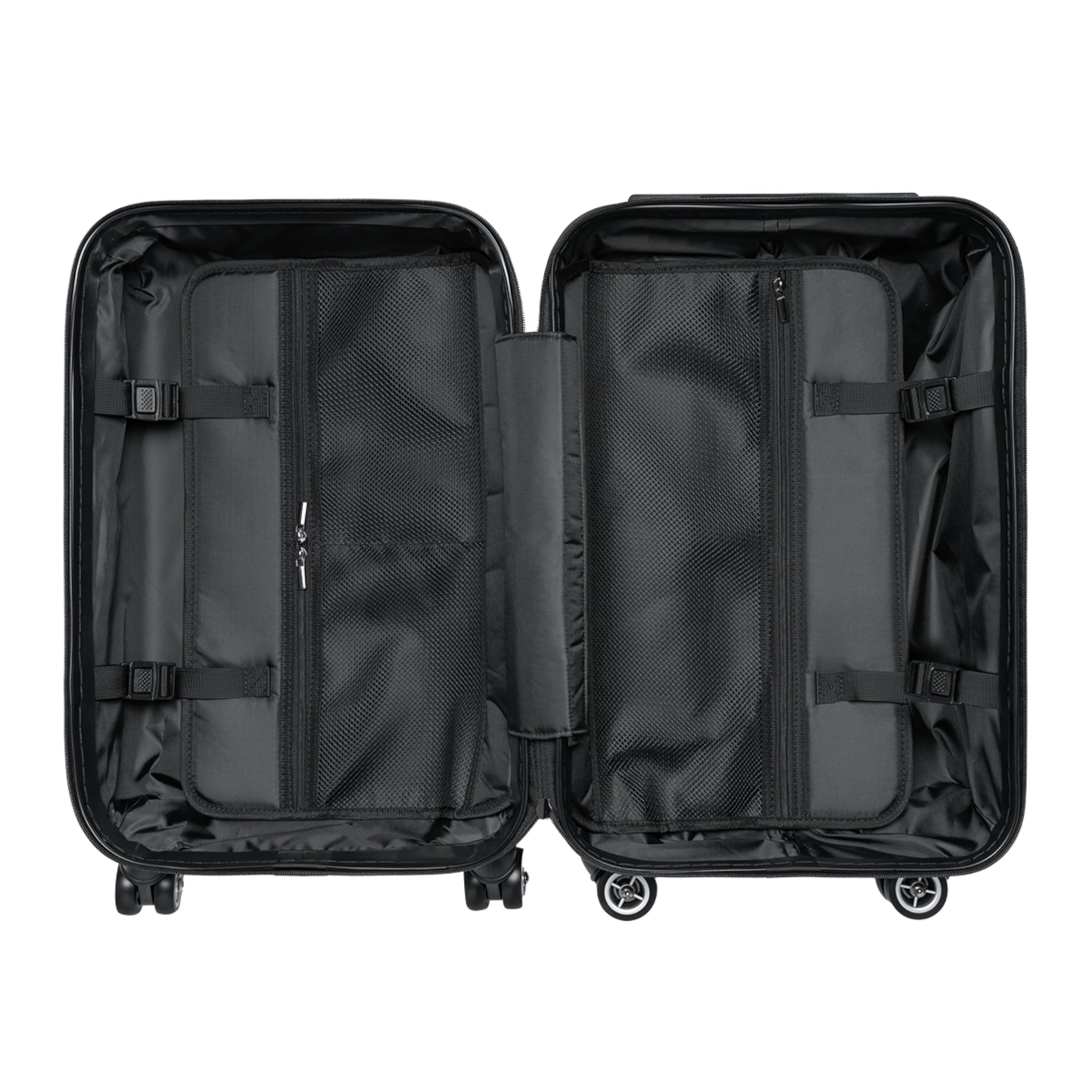 Anime Red-Haired Girl Carry-On Suitcase – School Uniform Portrait Travel Luggage