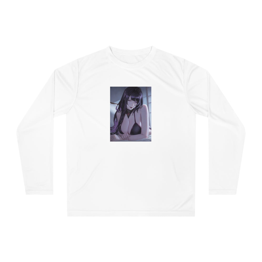 Anime Girl Long Sleeve Shirt — Moody Anime Art Tee