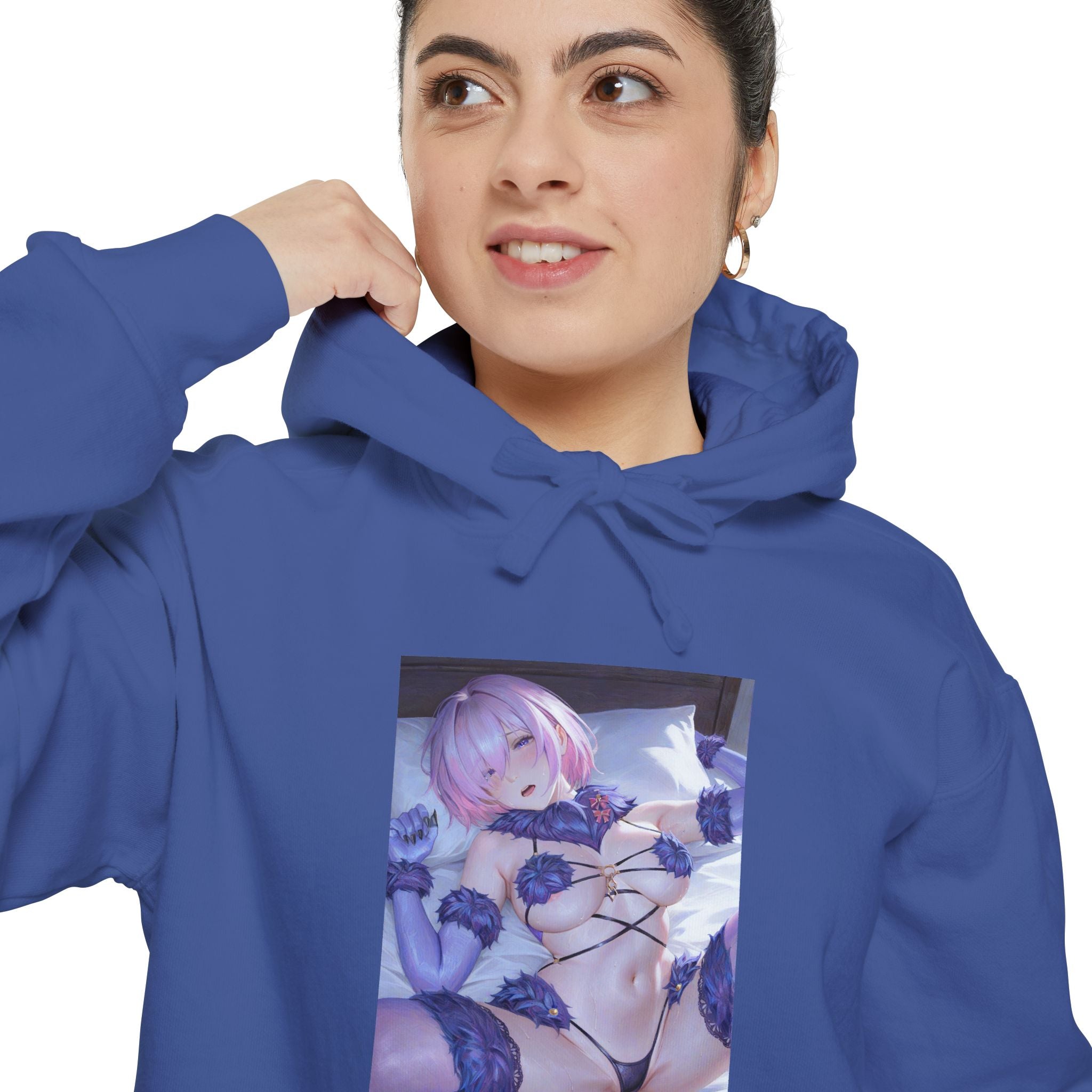 Anime Girl Hoodie — Sexy Pastel Aesthetic Pullover