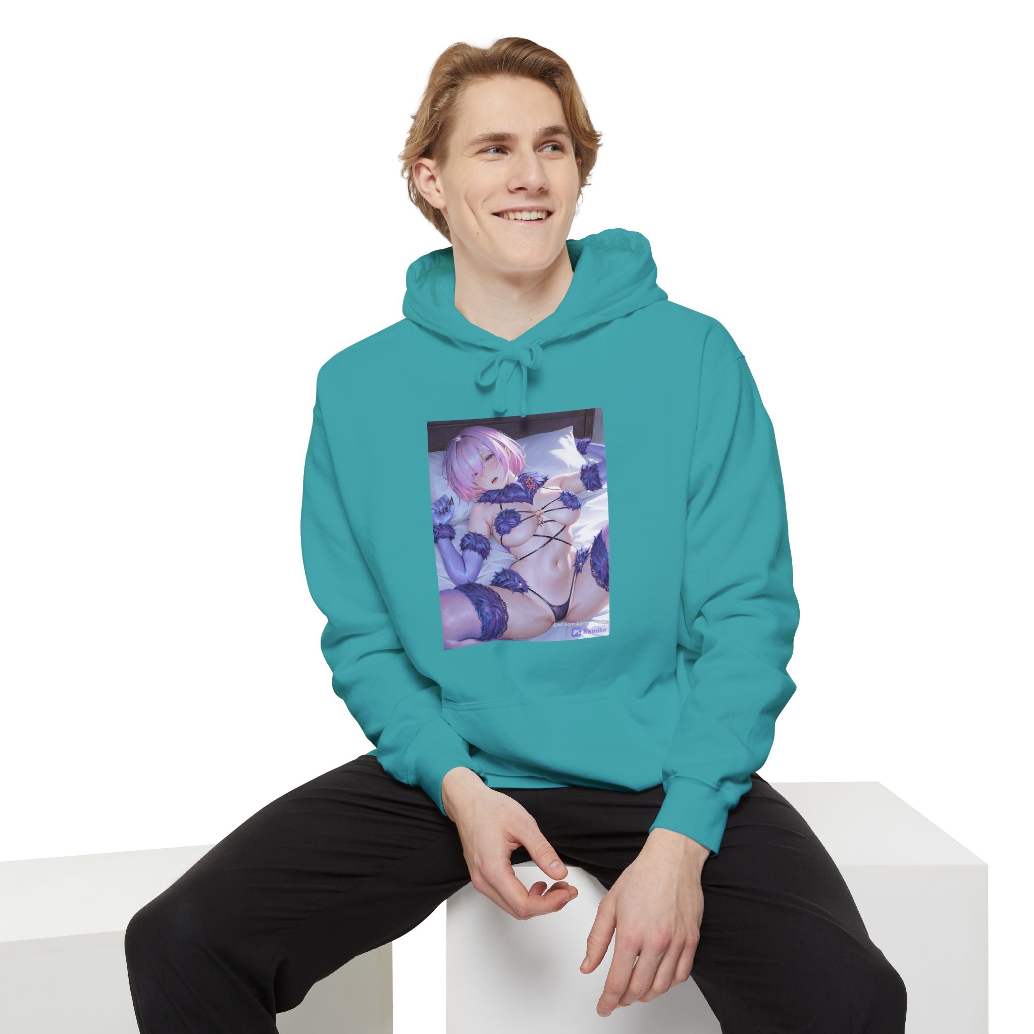 Anime Girl Hoodie — Sexy Pastel Aesthetic Pullover