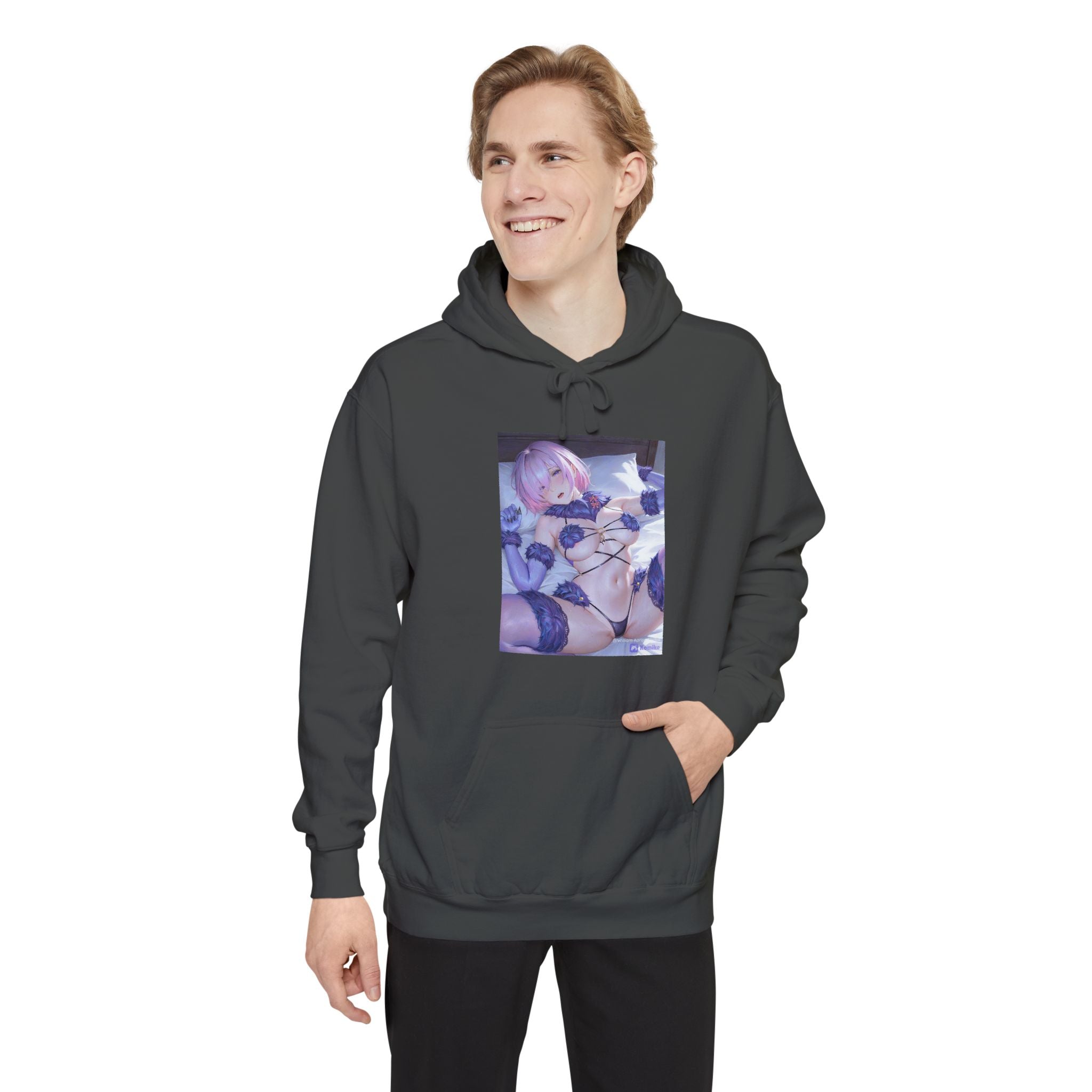 Anime Girl Hoodie — Sexy Pastel Aesthetic Pullover