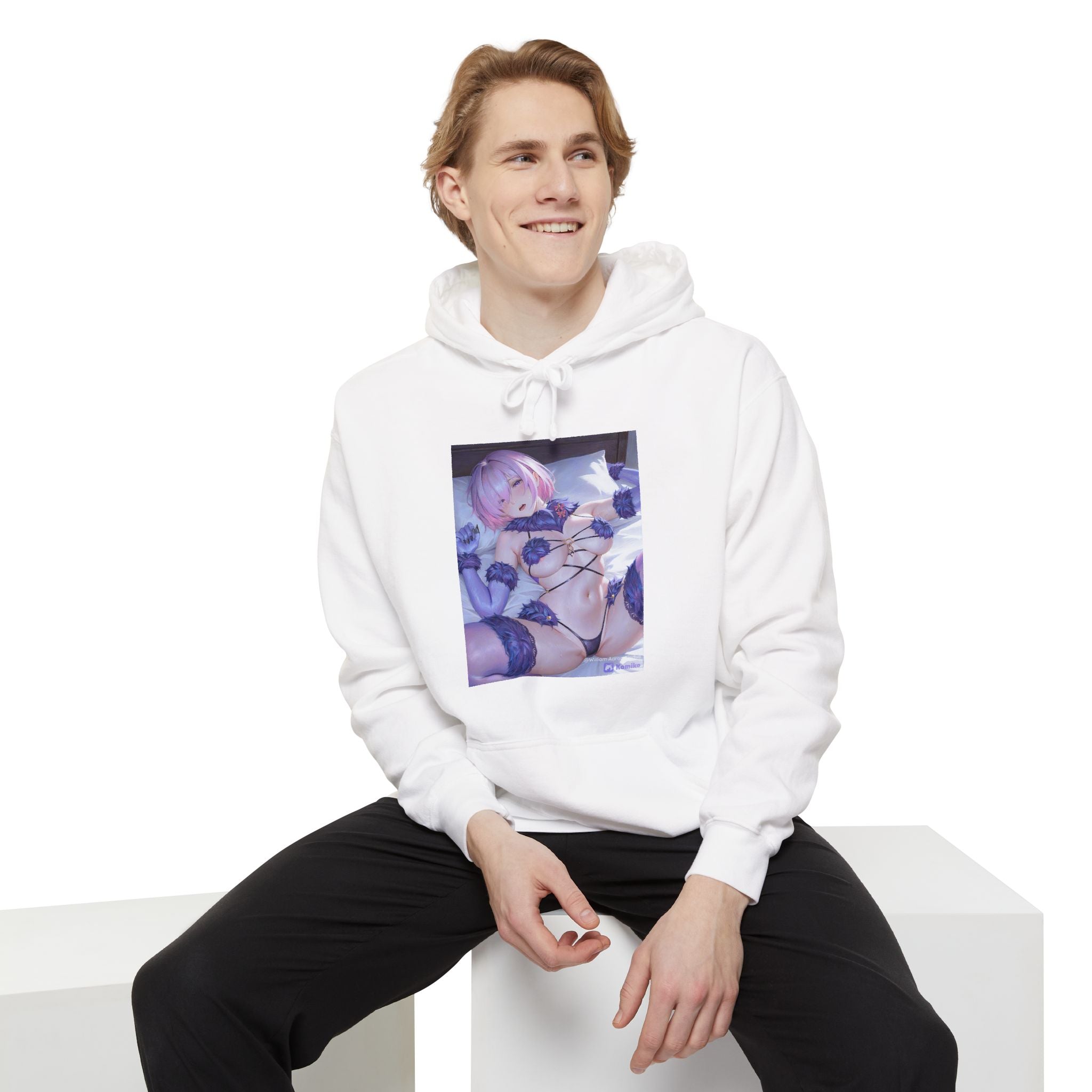 Anime Girl Hoodie — Sexy Pastel Aesthetic Pullover