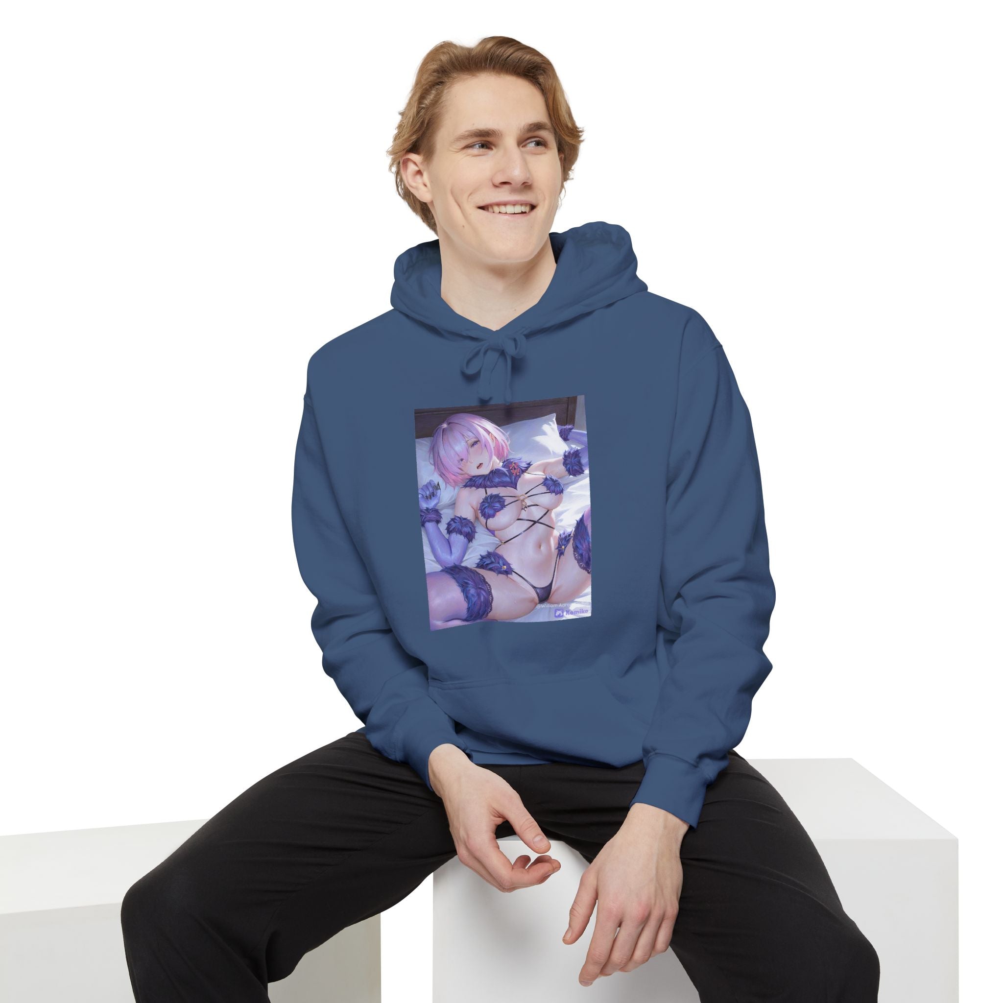 Anime Girl Hoodie — Sexy Pastel Aesthetic Pullover