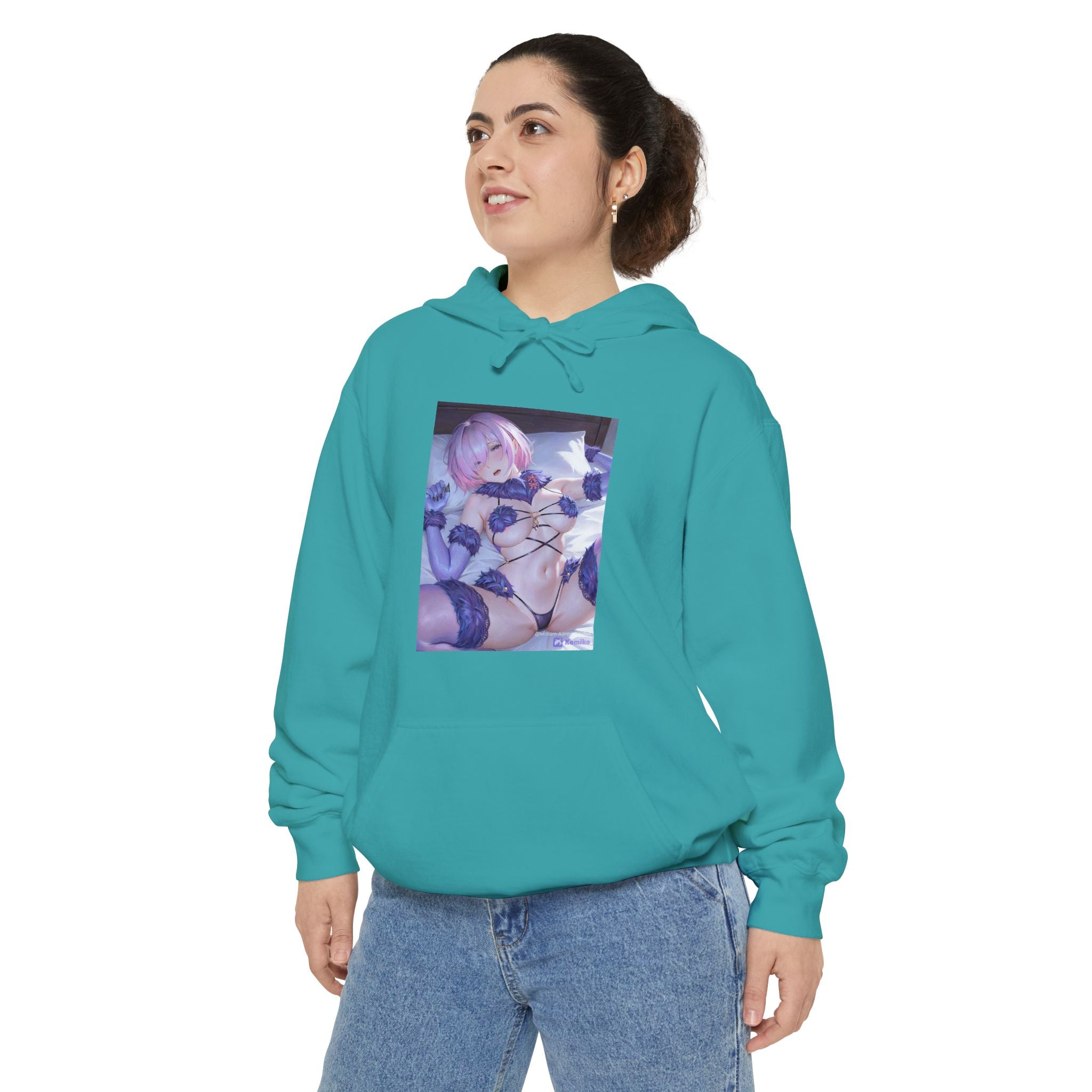 Anime Girl Hoodie — Sexy Pastel Aesthetic Pullover