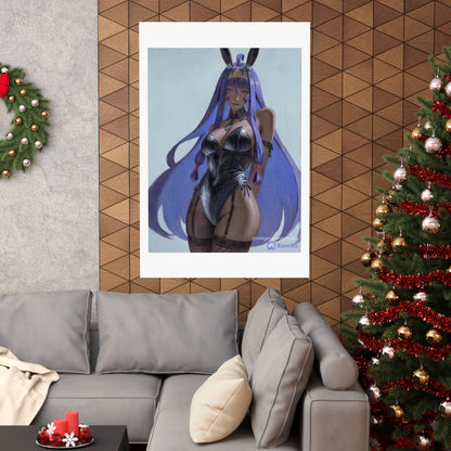 Bunny Girl Anime Matte Poster — Vertical Art Print