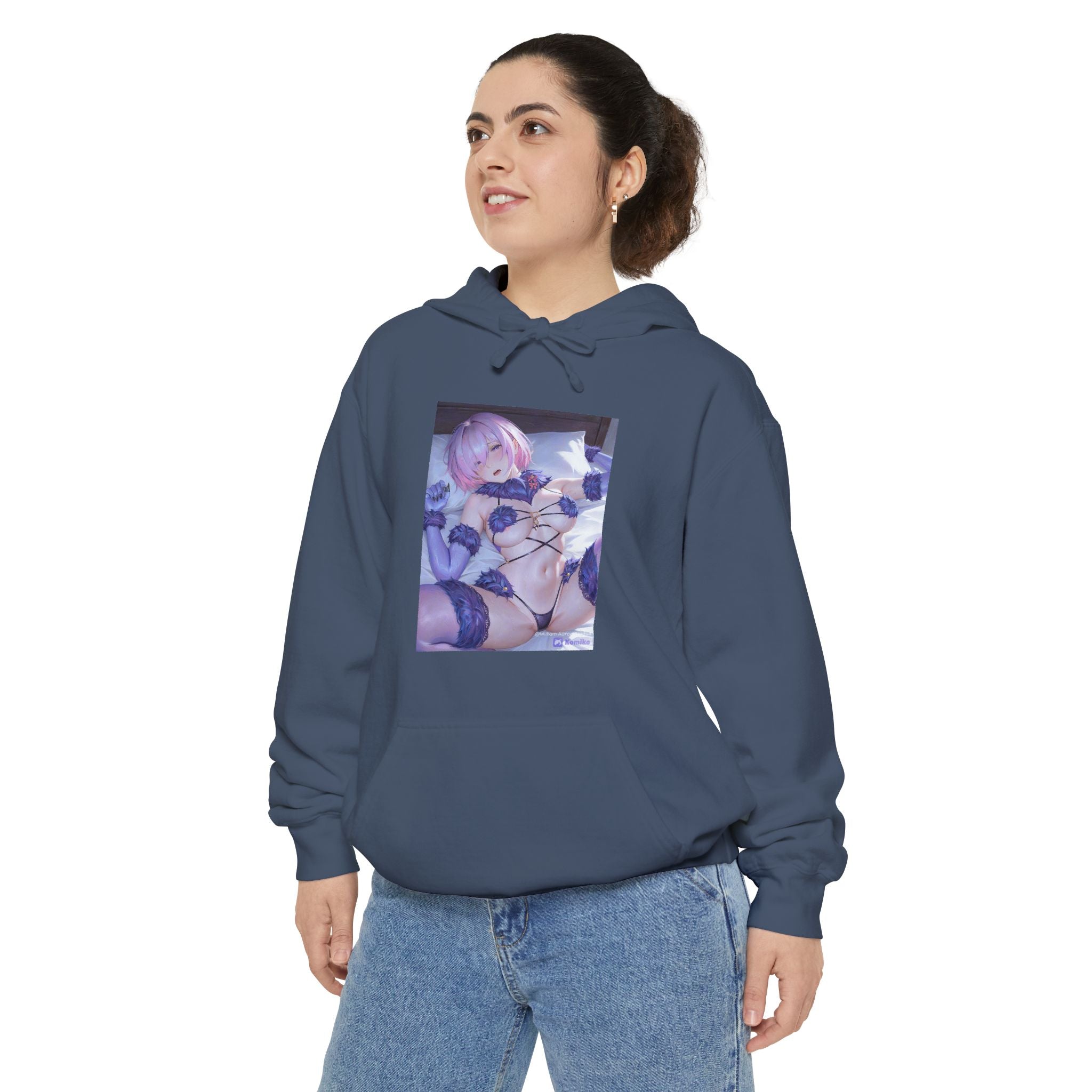 Anime Girl Hoodie — Sexy Pastel Aesthetic Pullover