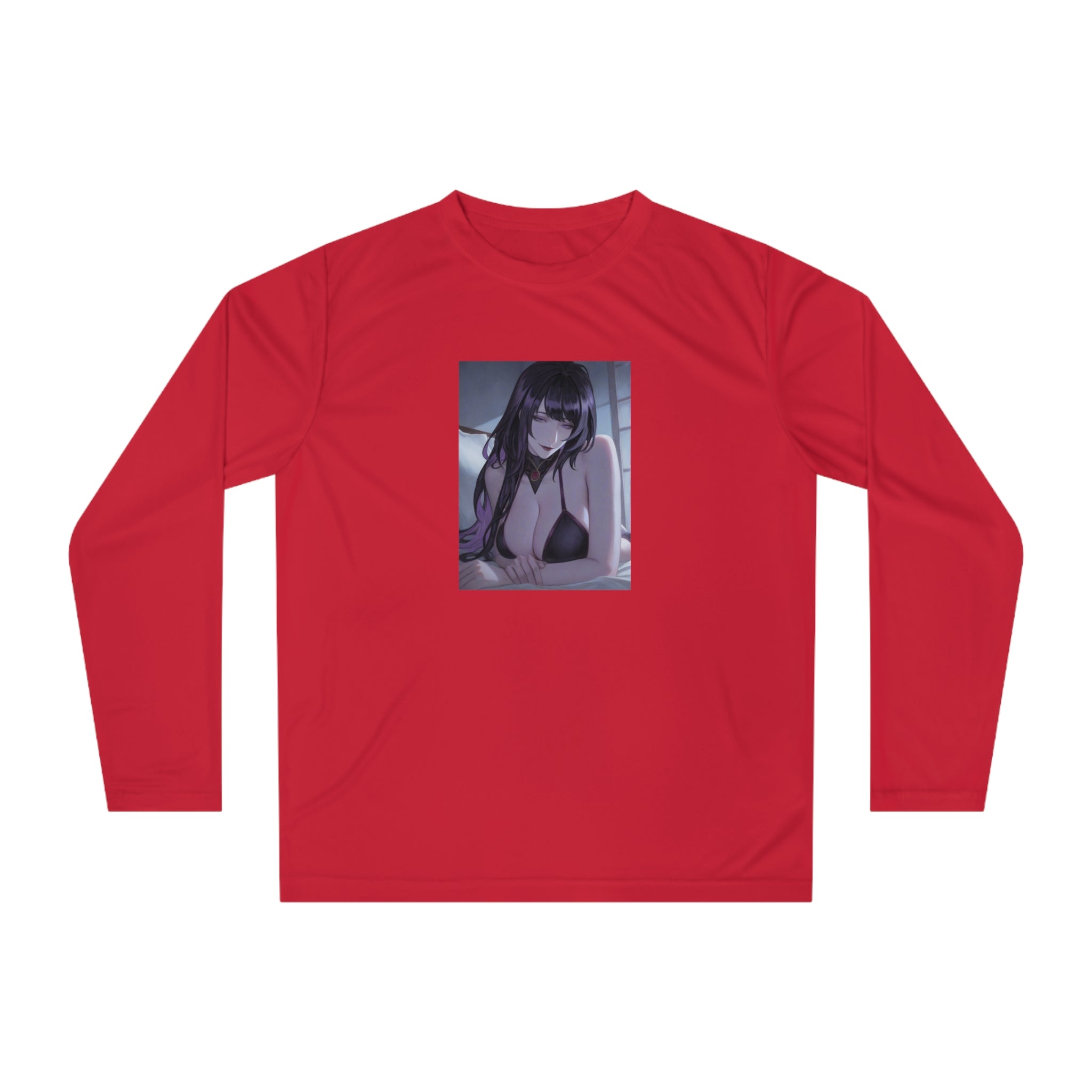 Anime Girl Long Sleeve Shirt — Moody Anime Art Tee