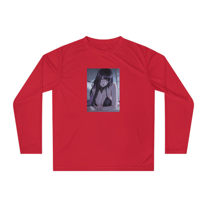 Anime Girl Long Sleeve Shirt — Moody Anime Art Tee