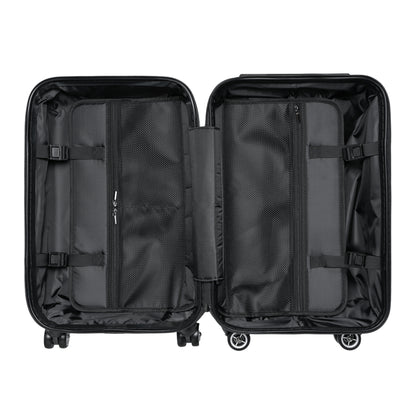 Anime Red-Haired Girl Carry-On Suitcase – School Uniform Portrait Travel Luggage