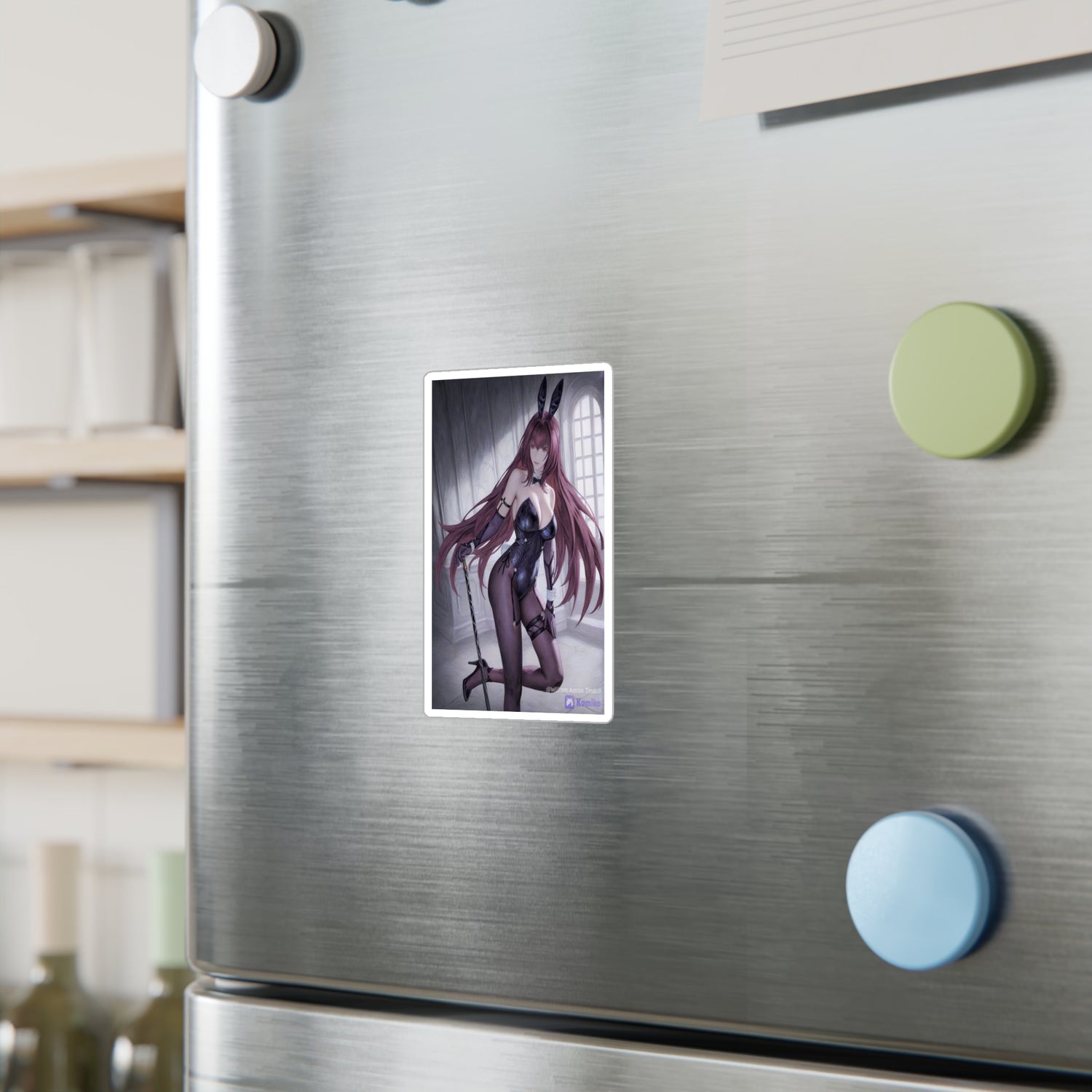 Bunny Girl Anime Vinyl Sticker — Kiss-Cut Decorative Decal
