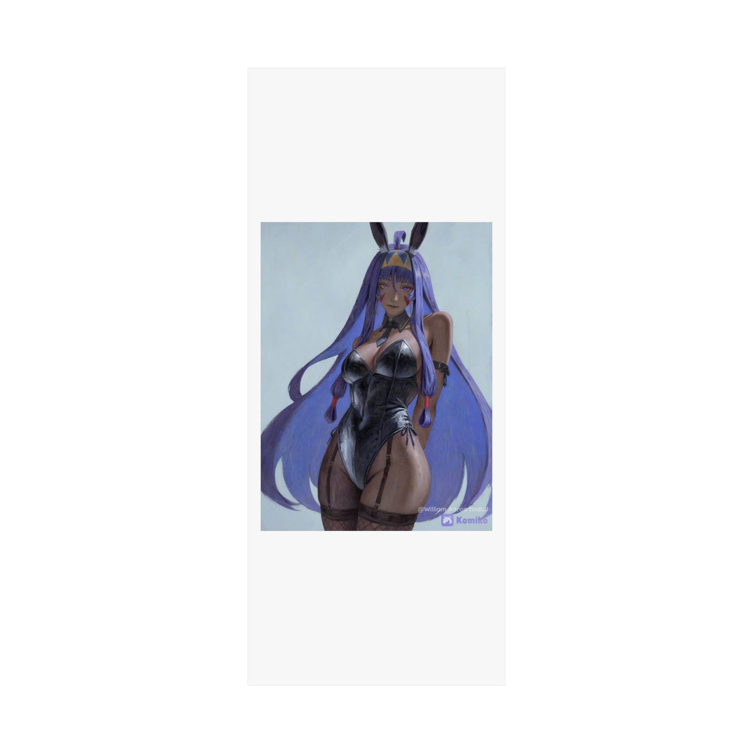 Bunny Girl Anime Matte Poster — Vertical Art Print