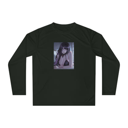 Anime Girl Long Sleeve Shirt — Moody Anime Art Tee