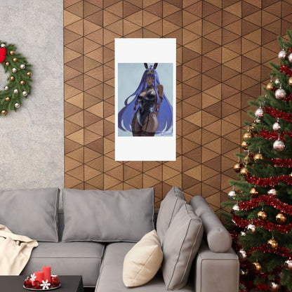 Bunny Girl Anime Matte Poster — Vertical Art Print