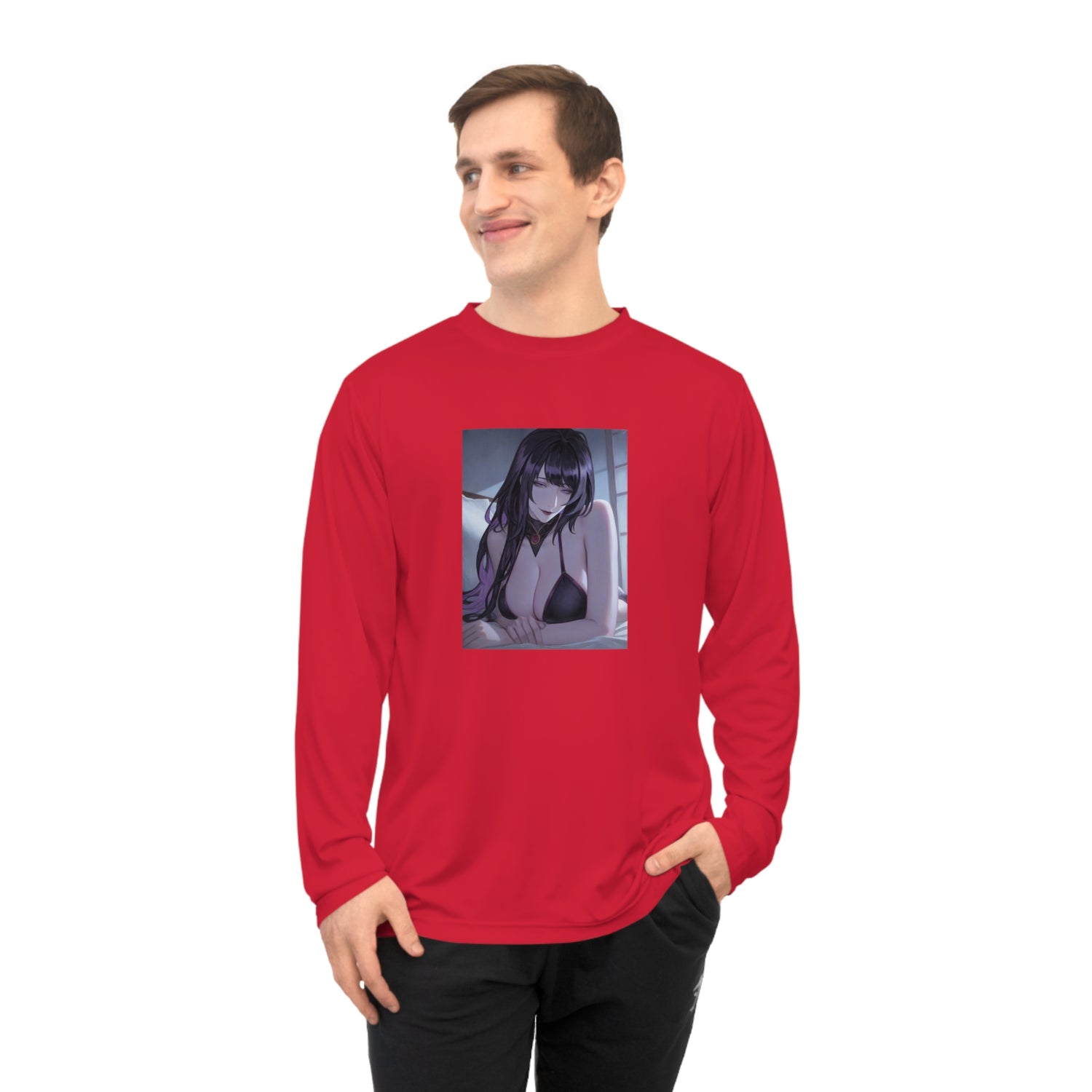 Anime Girl Long Sleeve Shirt — Moody Anime Art Tee