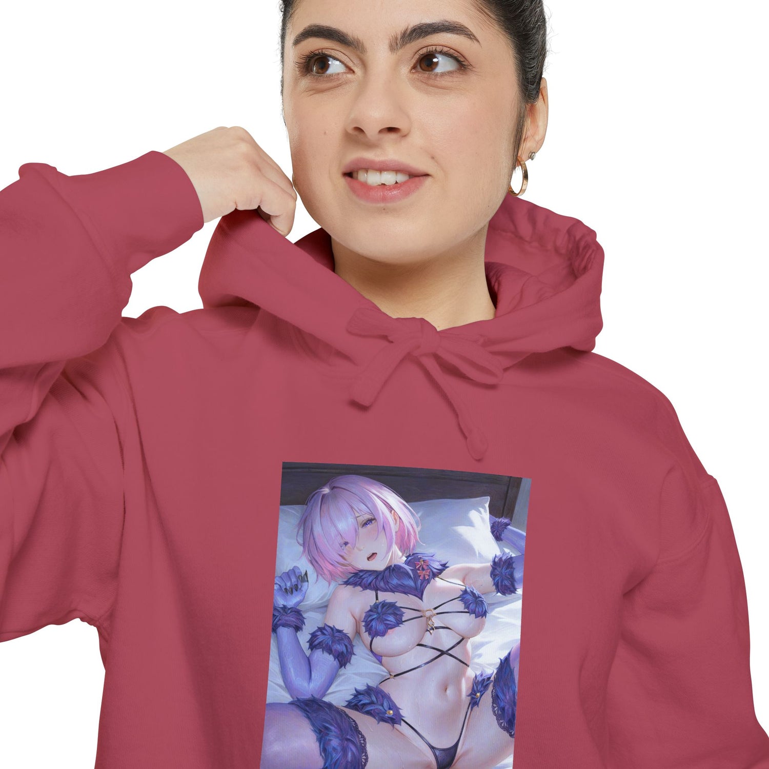 Anime Girl Hoodie — Sexy Pastel Aesthetic Pullover