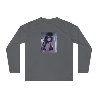 Anime Girl Long Sleeve Shirt — Moody Anime Art Tee