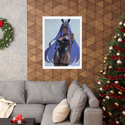Bunny Girl Anime Matte Poster — Vertical Art Print