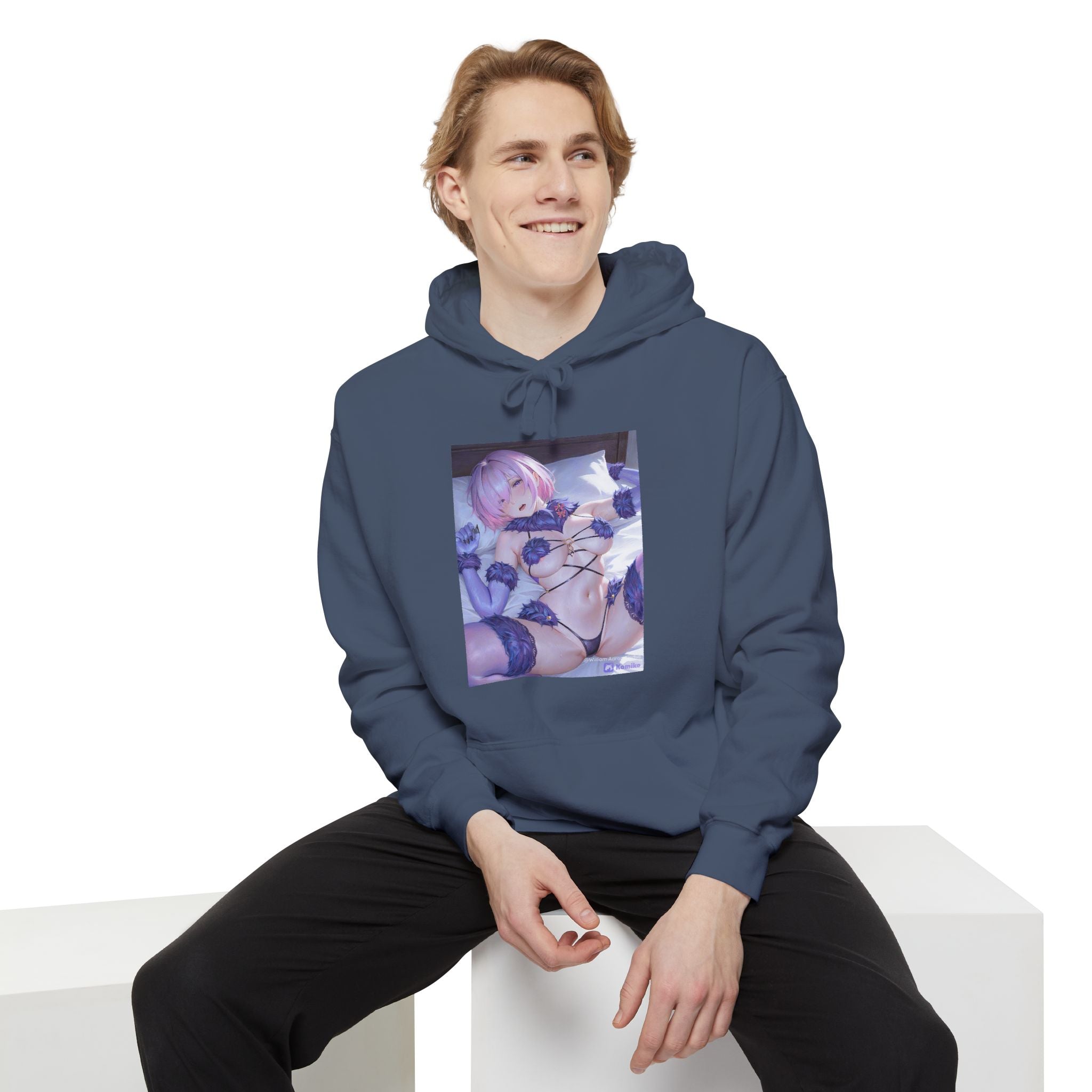 Anime Girl Hoodie — Sexy Pastel Aesthetic Pullover