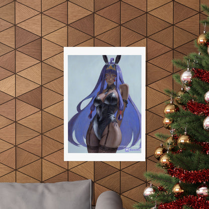 Bunny Girl Anime Matte Poster — Vertical Art Print