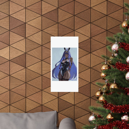 Bunny Girl Anime Matte Poster — Vertical Art Print