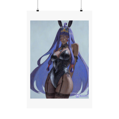 Bunny Girl Anime Matte Poster — Vertical Art Print