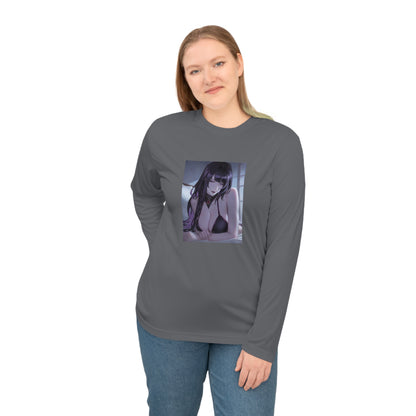Anime Girl Long Sleeve Shirt — Moody Anime Art Tee