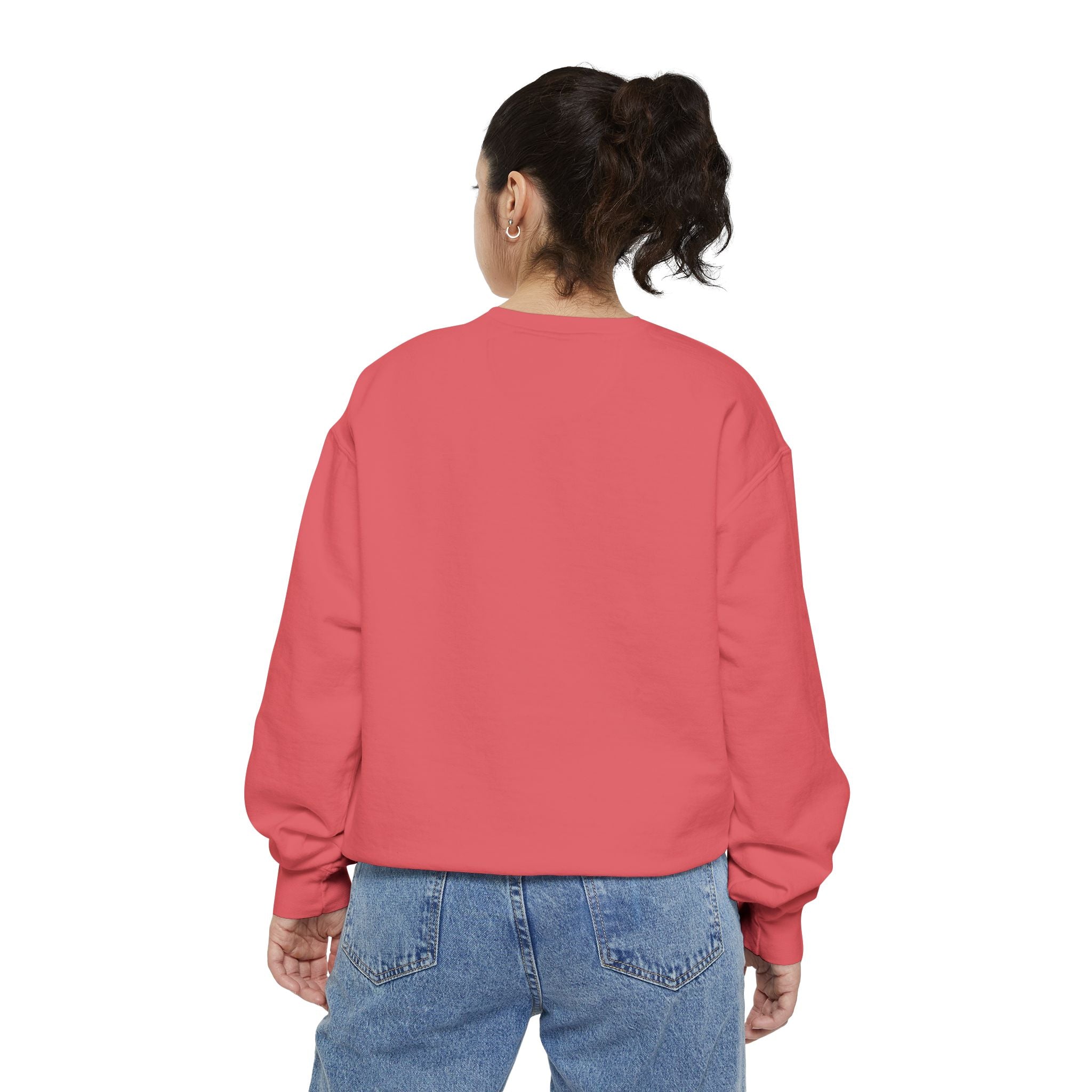 Anime Red-Headed Girl Sweatshirt — Gothic Schoolgirl Art Pullover