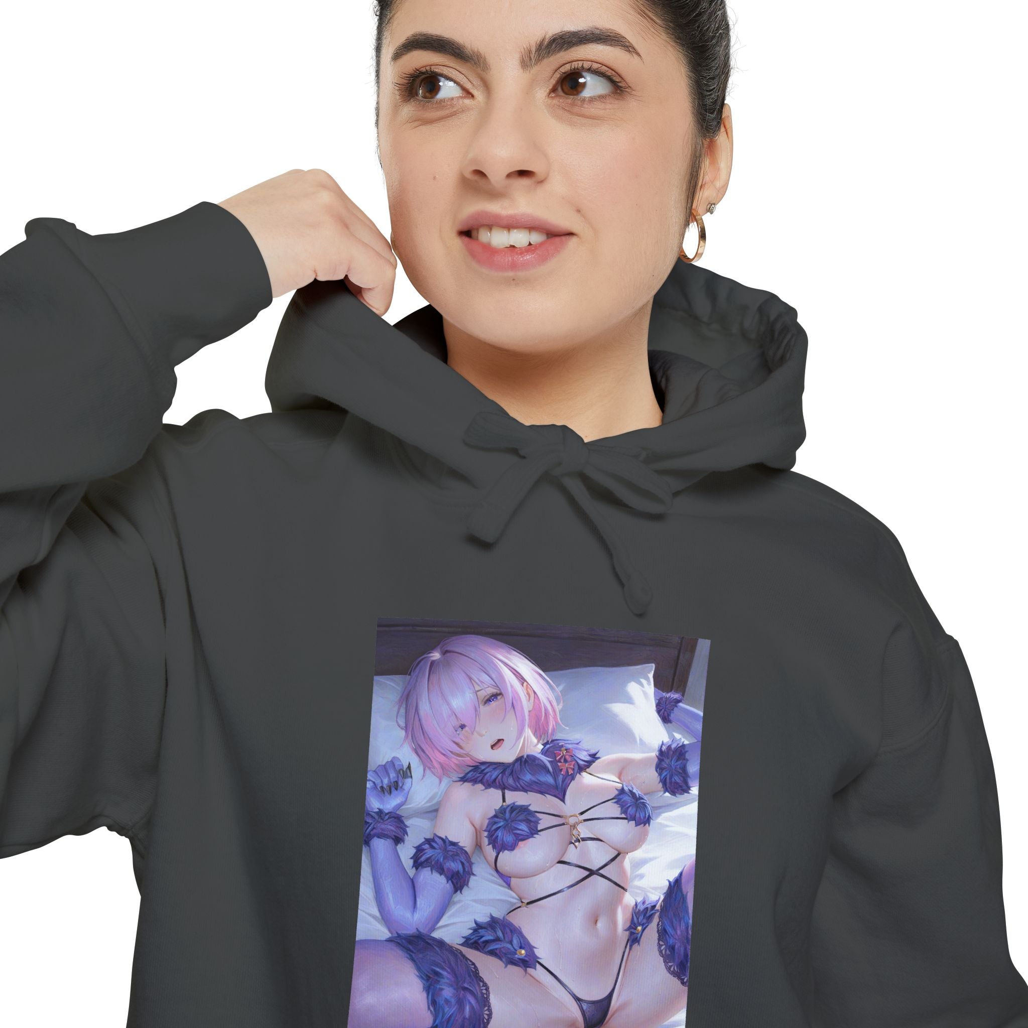 Anime Girl Hoodie — Sexy Pastel Aesthetic Pullover