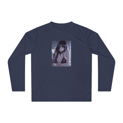 Anime Girl Long Sleeve Shirt — Moody Anime Art Tee