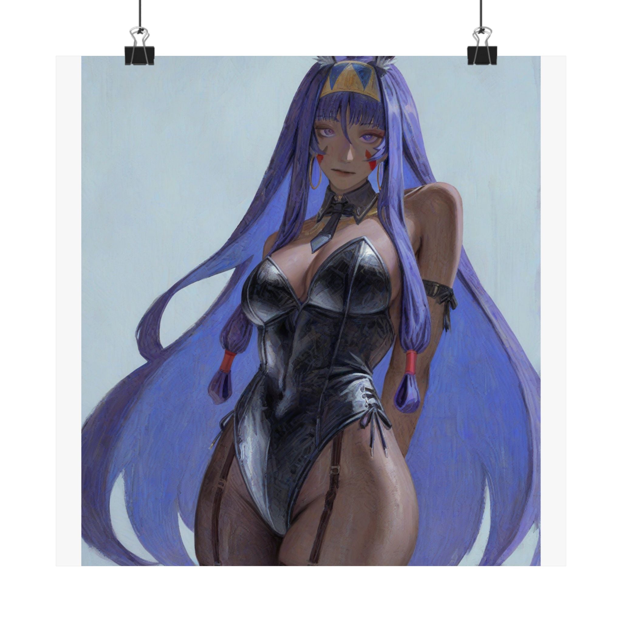 Bunny Girl Anime Matte Poster — Vertical Art Print