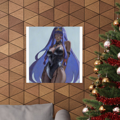 Bunny Girl Anime Matte Poster — Vertical Art Print