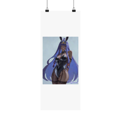 Bunny Girl Anime Matte Poster — Vertical Art Print